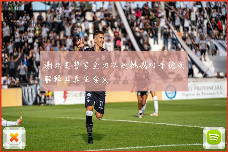 谢尔基誓言全力以赴挑战对手德尚解释其真正含义